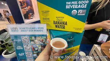 Banana Water’s clean label features one ingredient