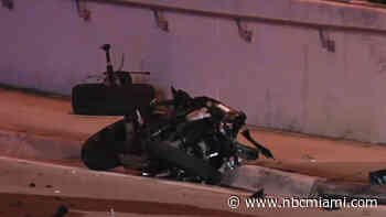 Police investigating Miami crash that killed motorcyclist