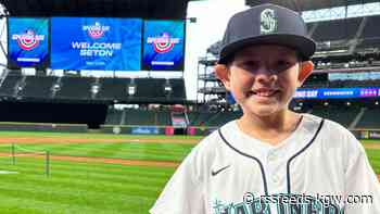 Seattle Mariners partner with Make-A-Wish to fulfill 11-year-old boy's dream