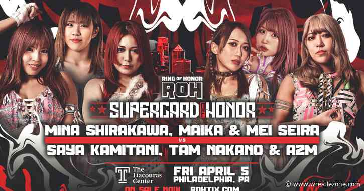 STARDOM Showcase Match Announced For ROH Supercard Of Honor