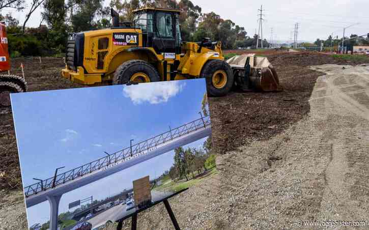 Pedestrian bridge over 5 Freeway in Irvine to be open for public use by early 2026