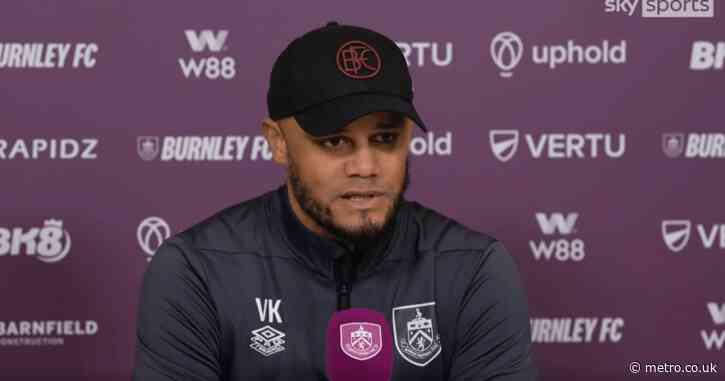 Burnley manager Vincent Kompany insists Chelsea will soon improve as ‘great prospects’ bed in