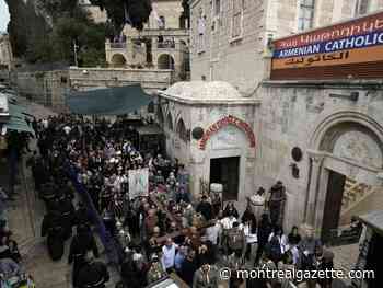 In Jerusalem, Palestinian Christians observe scaled-down Good Friday rituals