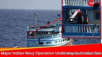 Indian Navy Thwarts Piracy Attack On Iranian Fishing Vessel In High-Stakes Operation In Arabian Sea