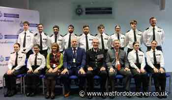 Thirteen new officers join Hertfordshire Constabulary