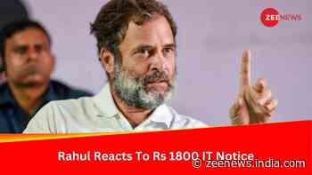 Rahul Reacts To Rs 1800 IT Notice, Guarantees `Exemplary Action Against Those...`