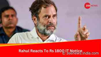 Rahul Reacts To Rs 1800 Crore IT Notice To Congress, Guarantees `Exemplary Action Against Those...`