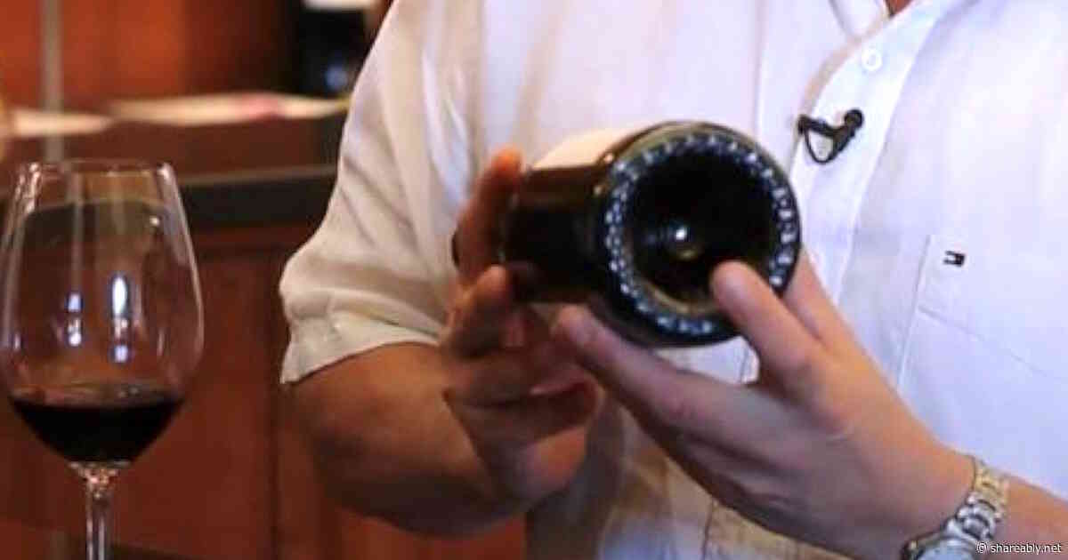 If you notice an indent on a wine bottle, here’s the fascinating reason why it’s there