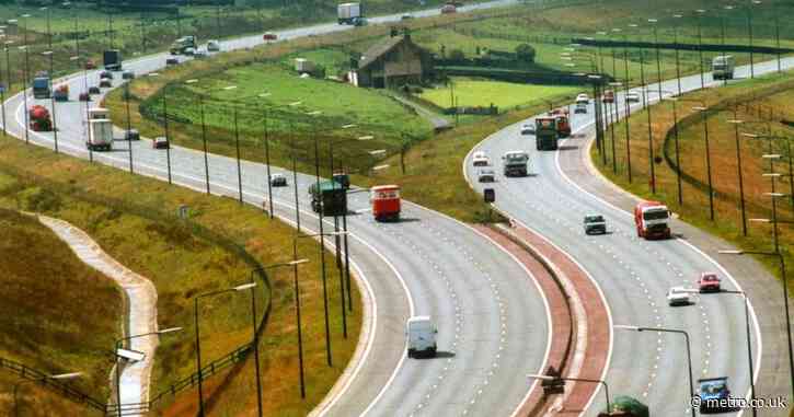 A house sits slap bang in the middle of the M62. Why is it there?