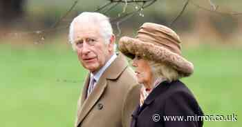 King Charles and Queen Camilla to sit apart from rest of Royal Family during Easter service