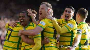 Norwich come from behind to beat Plymouth