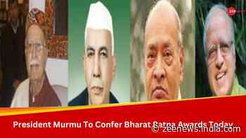President Murmu To Confer Bharat Ratna Awards Upon LK Advani, Karpoori Thakur And 3 Others Today