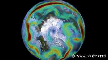 Polar vortex is 'spinning backwards' above Arctic after major reversal event