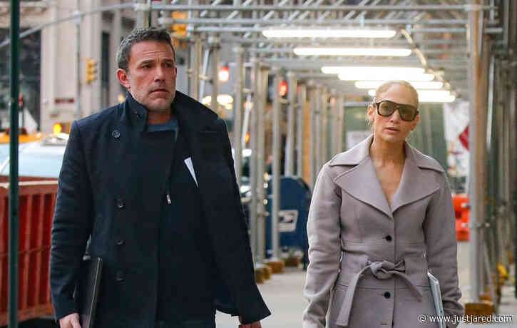 Jennifer Lopez & Ben Affleck Spotted in New York City During Spring Break Trip