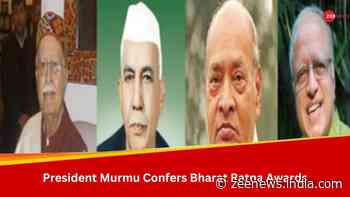 President Murmu To Confers Bharat Ratna Awards Upon LK Advani, Karpoori Thakur And 3 Others