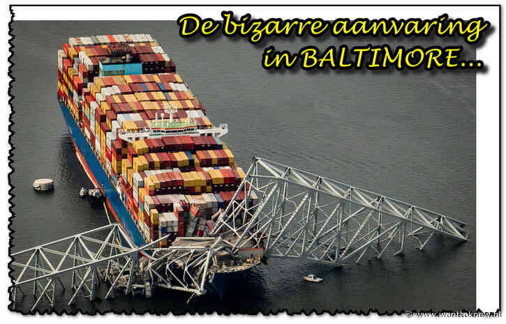 Mysteries rond de instorting van de Baltimore Bridge..!?