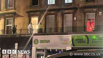 Child hurt after falling from window onto balcony
