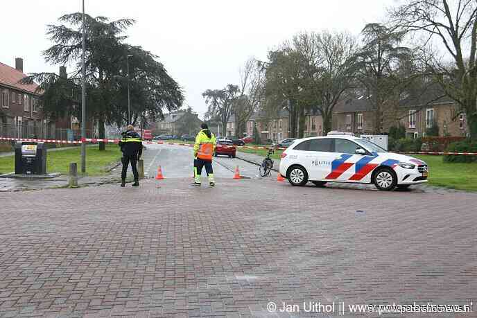 Prinses Christinalaan Uithoorn dicht vanwege gaslucht in slooppand