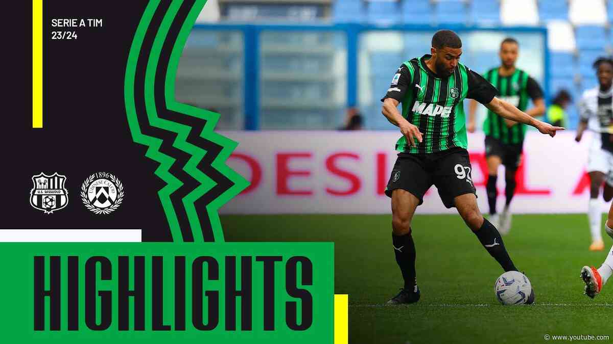 Sassuolo-Udinese 1-1 | Highlights 23/24