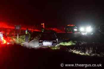 Eastbourne: Woman killed in crash near Beachy Head