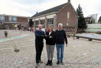 Oude speelzaal maakt plaats voor bomen en luifel: Sint-Johannaschool vergroent