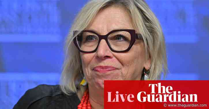 Australia news live: we need to move away from ‘narrow and damaging definition’ of ‘real men’, Rosie Batty tells press club