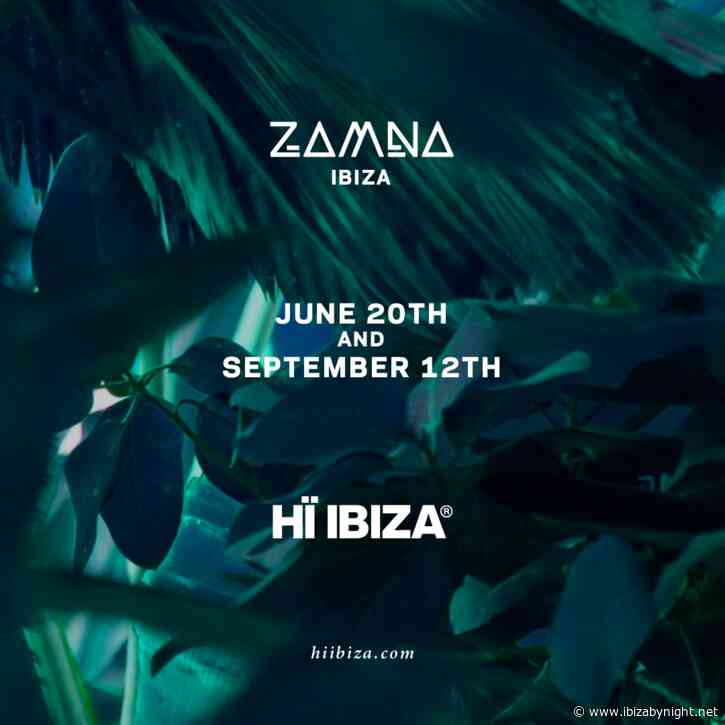 HÏ IBIZA announces two special events of  Zamna Festival!