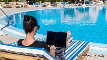 Workation immer beliebter: Arbeiten, wo andere Urlaub machen - so geht's