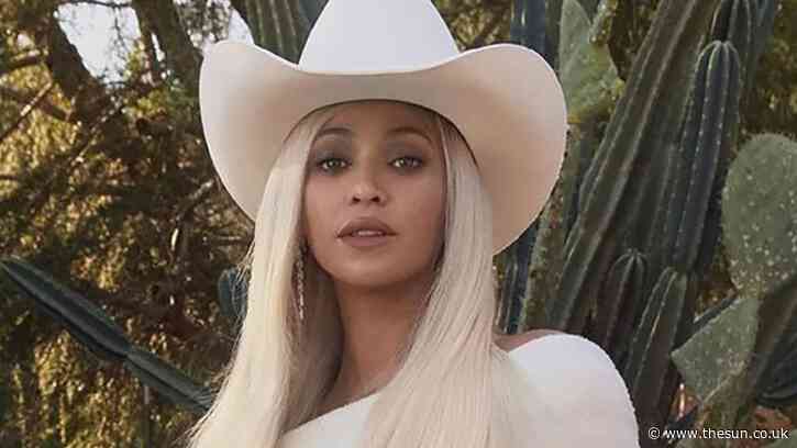 Beyoncé, 42, stuns in glam white look as she embraces cowgirl look following release of country album