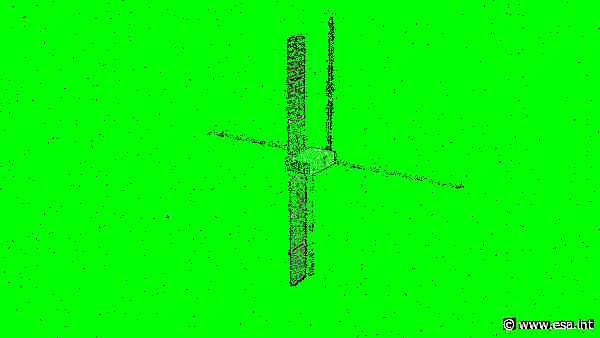 Radarreis naar het centrum van Hera's asteroïde met de Juventas CubeSat