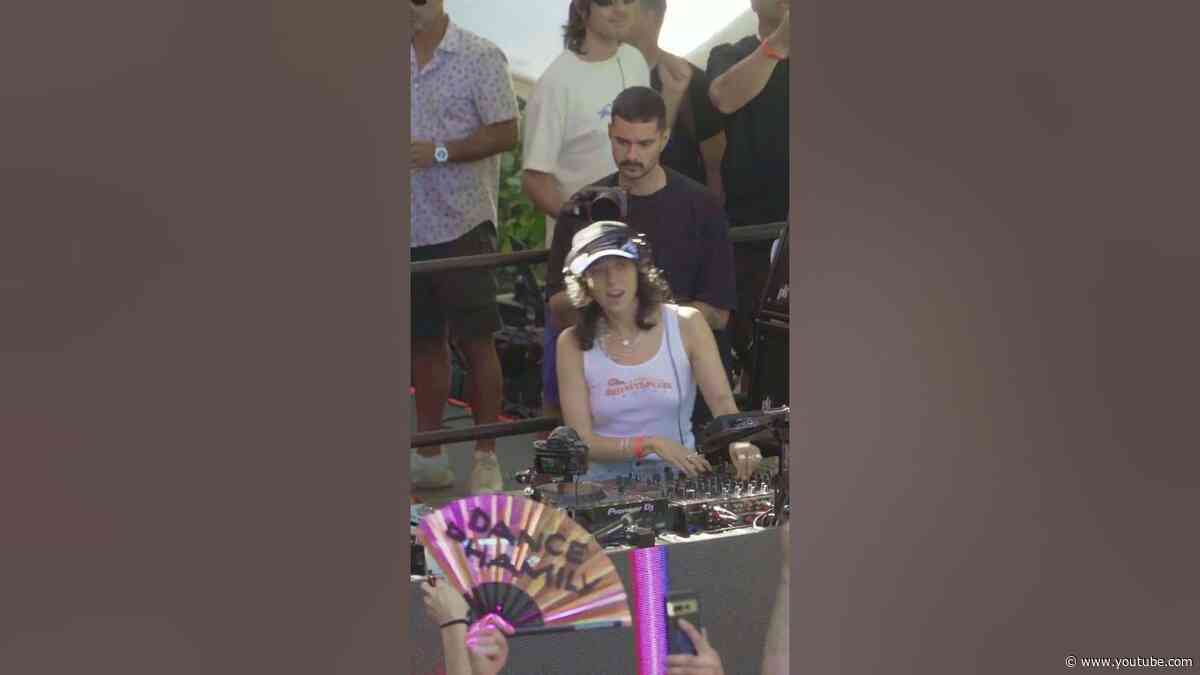 The sun came out for Chloé Caillet's DJ Mag Pool Party set in Miami 🌞  #djmag #housemusic #femaledj