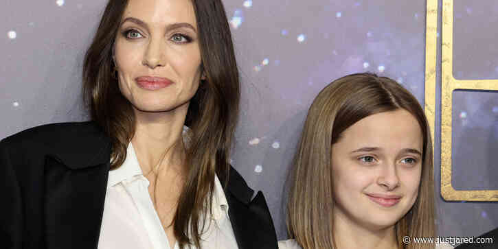 Angelina Jolie's Daughter Vivienne Makes Rare Appearance With Her Mom at 'The Outsiders' Preview