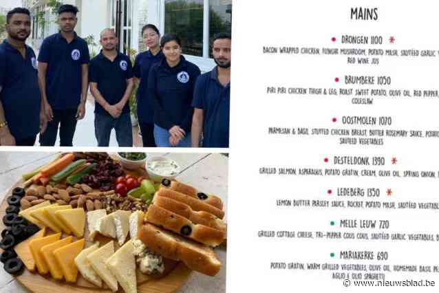 Voor mij een ‘Ledeberg’ en voor mijn tafelgenoot een ‘Eeklo’: dit restaurant in India heeft menukaart vol Vlaamse namen