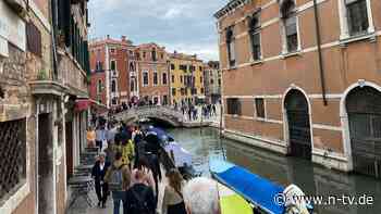 "Das ist eine Testphase": Venedig startet "Pilotprojekt Eintrittsticket"