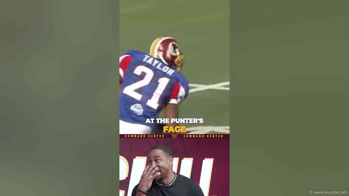 reacting to one of Sean Taylor's most iconic plays #nfl #commanders #seantaylor #football #shorts