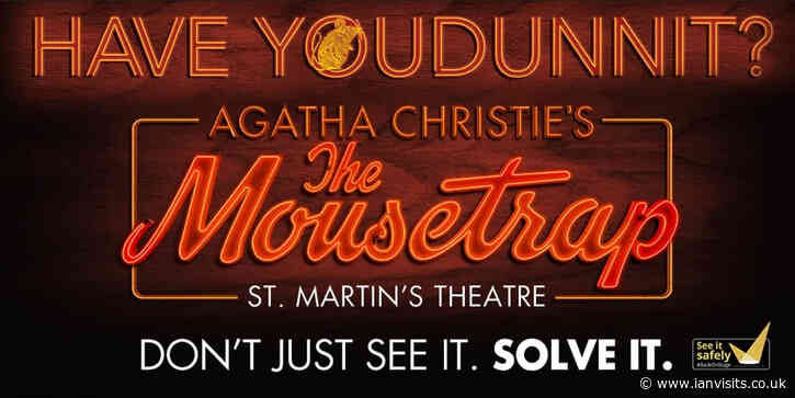 Flash sale on tickets to see The Mousetrap from £31 per seat