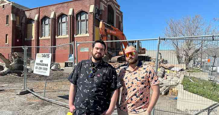 From LDS chapel to LGBTQ hub? Duo sees a new future for Fifth Ward building in wake of partial demolition.