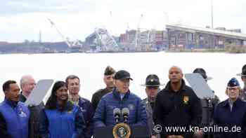 Baltimore: Biden besucht Unflücksort nach Brückeneinsturz