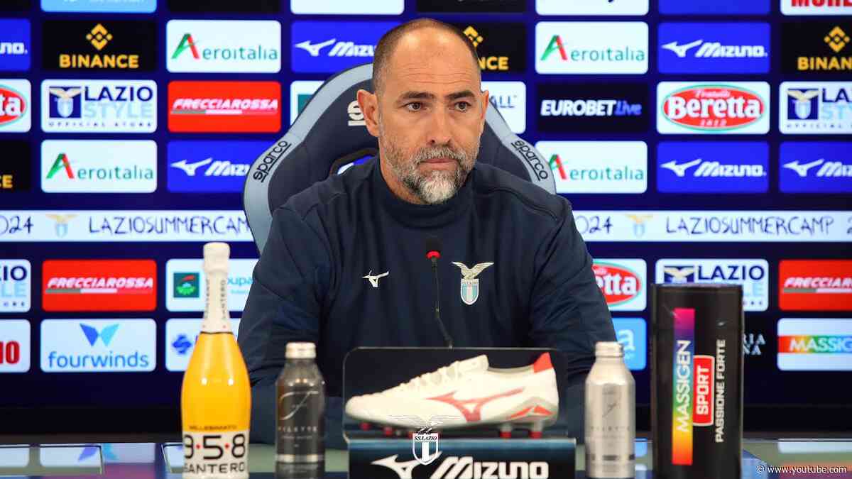 Serie A TIM | Roma-Lazio, la conferenza stampa di mister Tudor