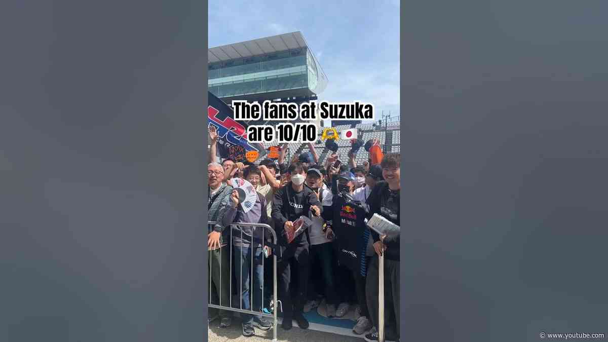 You’ve not seen fans like these 🤩 #Suzuka #f1