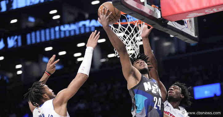 Nets rally to beat Pistons behind Cam Thomas' 32 points