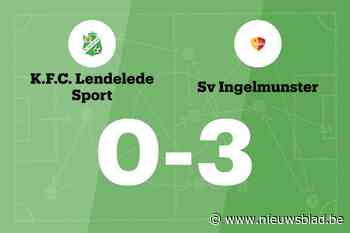 SV Ingelmunster wint bij FC Lendelede Sport