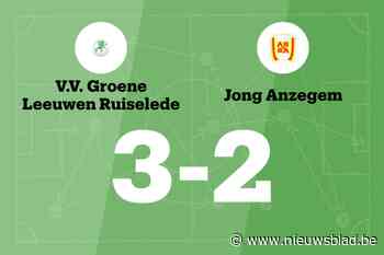 GL Ruiselede wint sensationeel duel met Jong Anzegem