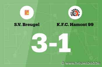 Jongeneelen maakt twee goals voor SV Breugel in wedstrijd tegen KFC Hamont 99 B