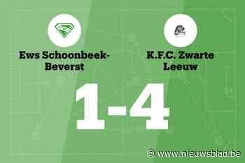 Verboven maakt twee goals voor Zwarte Leeuw in wedstrijd tegen EWS Schoonbeek-Beverst