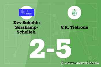 VK Tielrode wint spektakelwedstrijd van KVV Schelde B