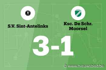 Geen verbetering voor KSC Moorsel na verlies tegen SV Sint-Antelinks B