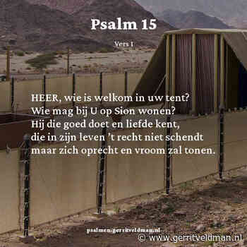 Berijming van Psalm 15