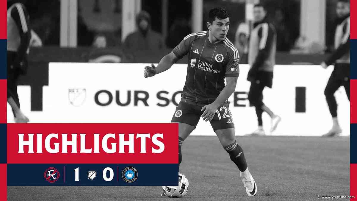 Highlights | Gil scores, Ravas keeps a clean sheet to give the Revs 1-0 win over Charlotte FC