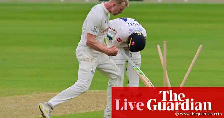 County cricket day three: Notts v Essex, Kent v Somerset and more – live